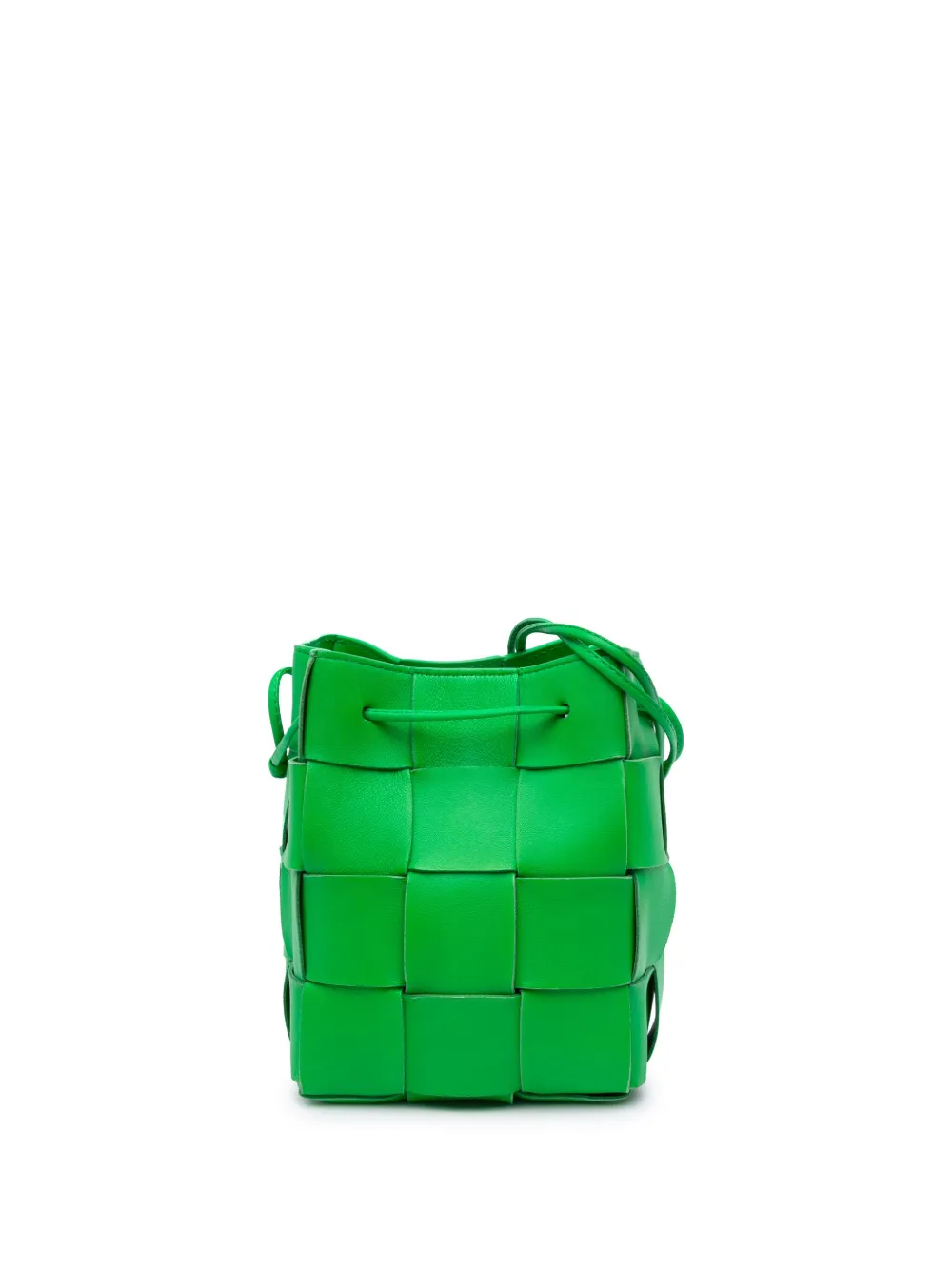 Bottega Veneta Pre-Owned 2012-2025 Small Nappa Intrecciato Cassette bucket bag | Green | Image 1