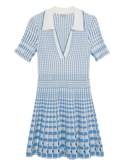 Simkhai Tovi polo-neck mini dress