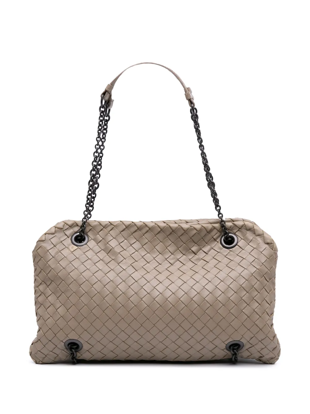 Bottega Veneta Pre-Owned 2012-2024 Nappa Intrecciato Duo shoulder bag | Brown | Image 1