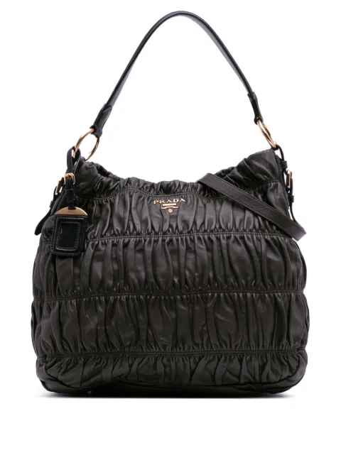 Prada Pre-Owned 2010-2025 Nappa Gaufre satchel