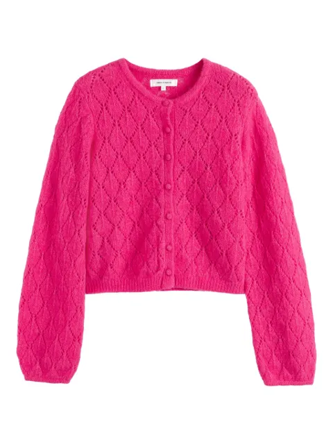 Chinti & Parker diamond-pattern cardigan