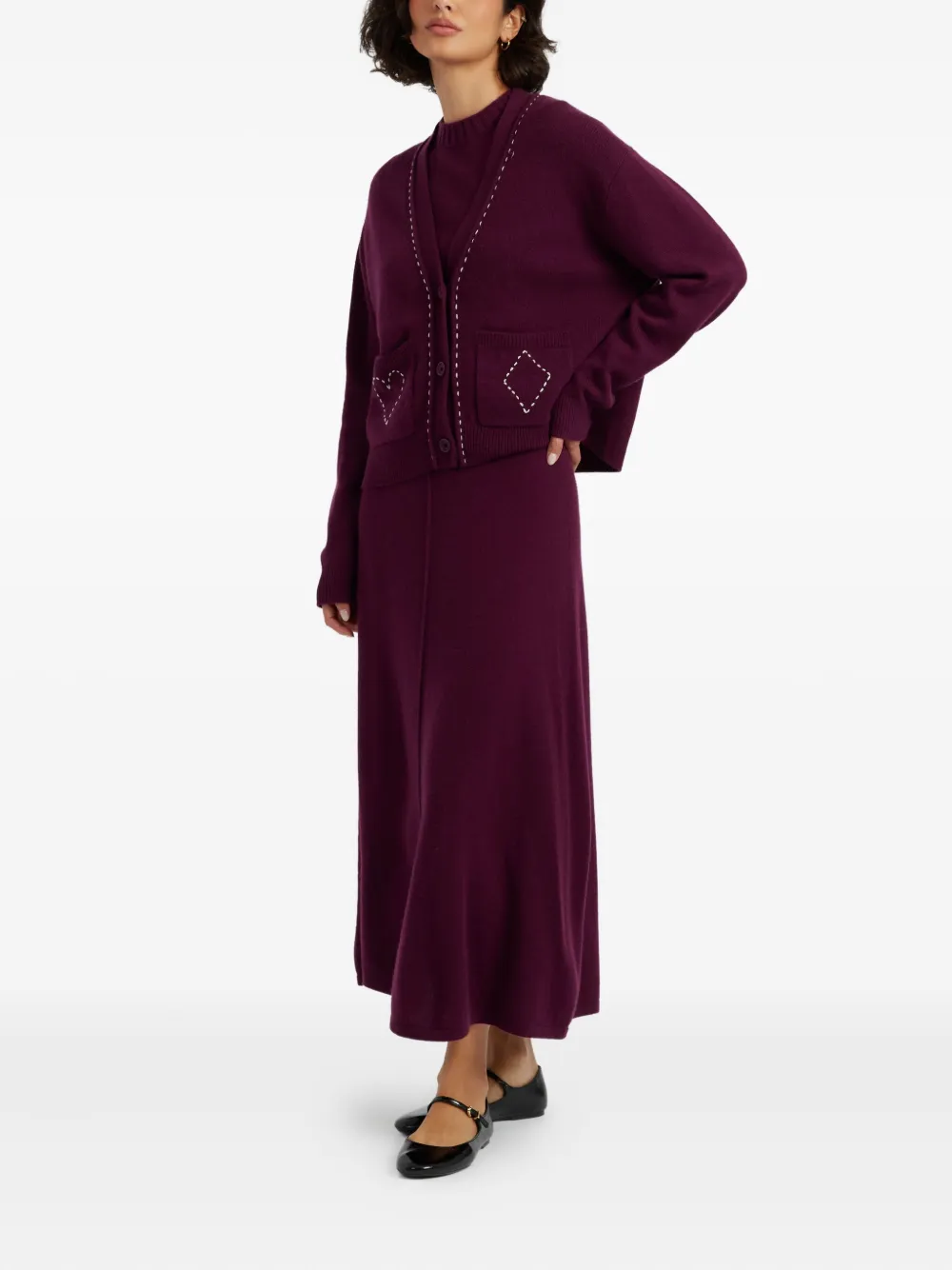 Chinti & Parker Queen of Hearts cardigan | Cardigans | Image 2