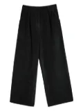 Chinti & Parker pleated corduroy trousers - Black