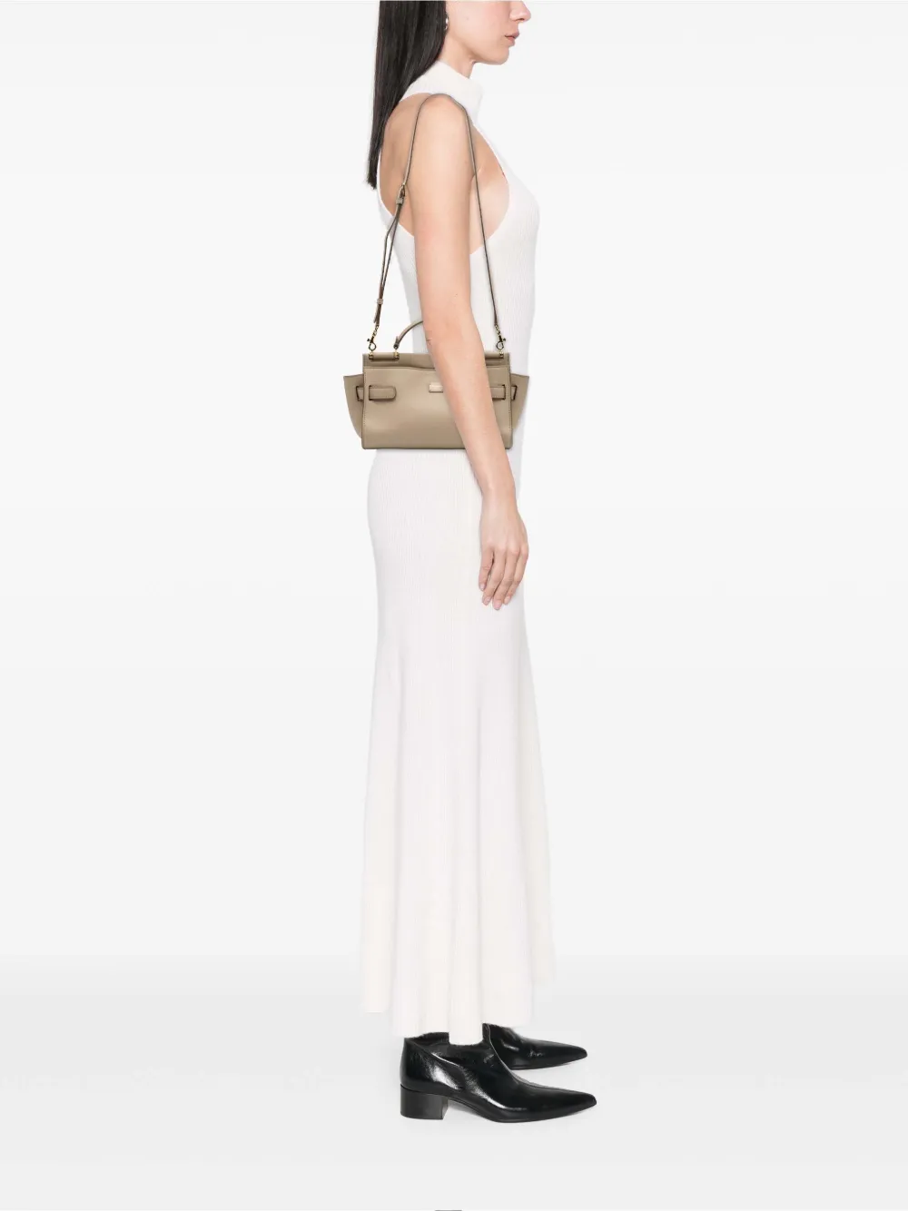 Dolce & Gabbana Pre-Owned 2021-2024 Small Soft Calfskin Sicily 62 satchel | Pre-Owned | Image 2
