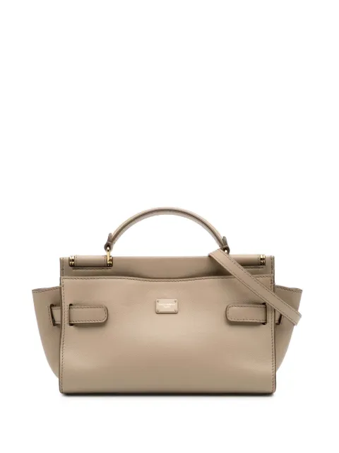 Dolce & Gabbana Pre-Owned 2021-2024 Small Soft Calfskin Sicily 62 satchel