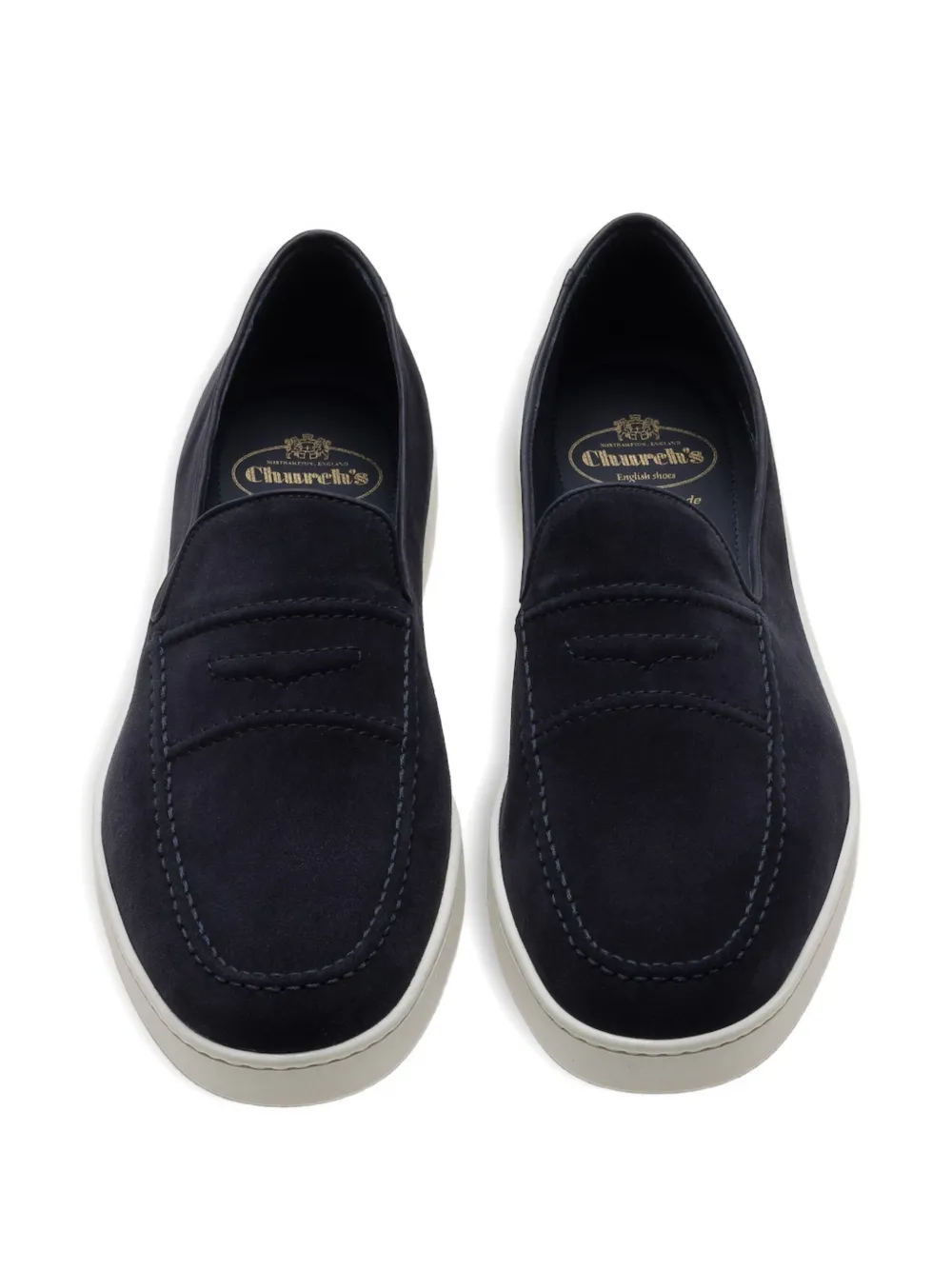 Church's suede loafers Blue