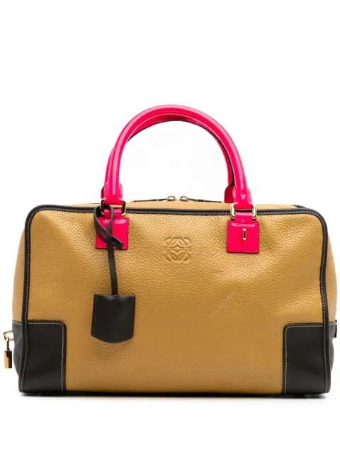 Loewe Pre-Owned 2012 Tricolor Leather Amazona 36 handbag