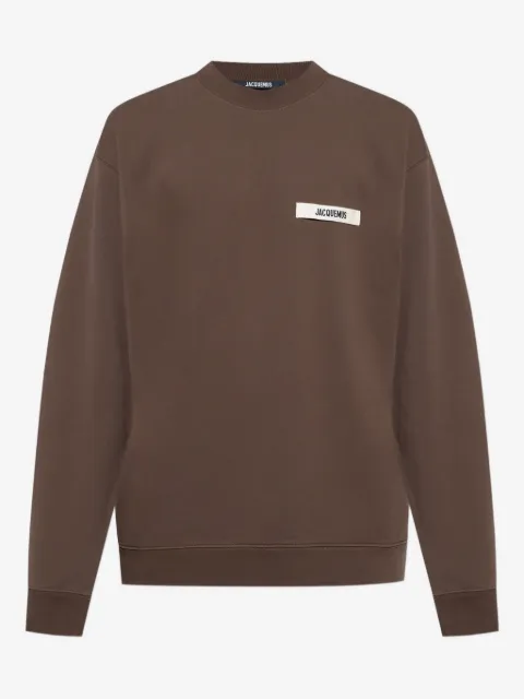 Jacquemus sweat à patch logo