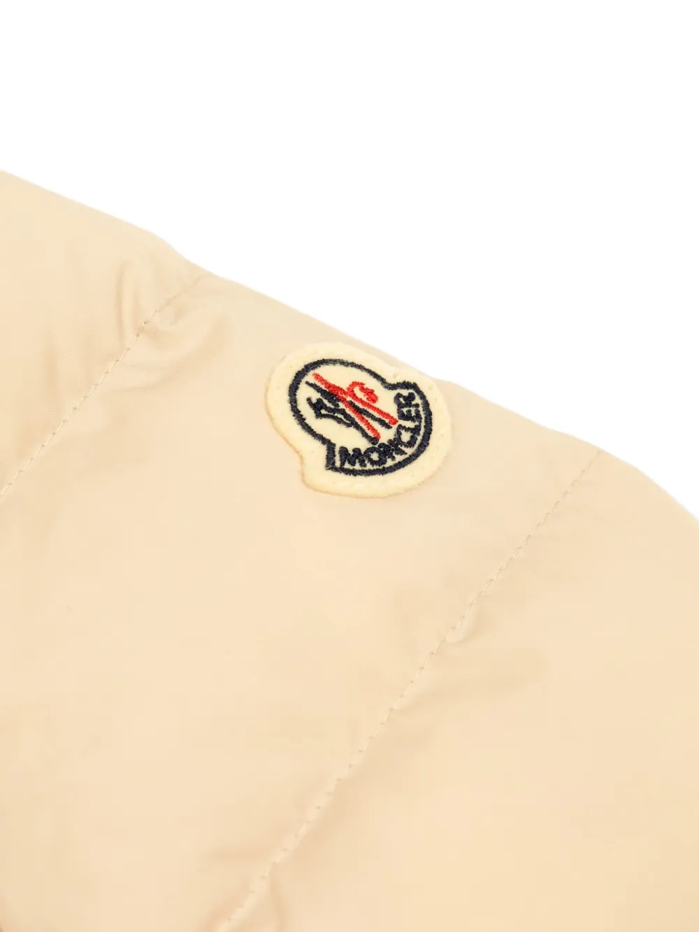Moncler Enfant Gewatteerd jack Beige