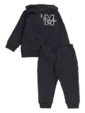 Moncler Enfant logo-embroidered tracksuit - Blue
