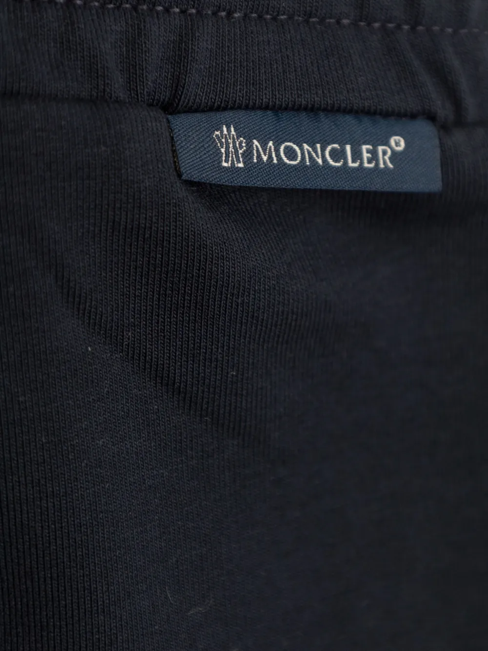 Moncler Enfant Trainingspak met geborduurd logo Blauw