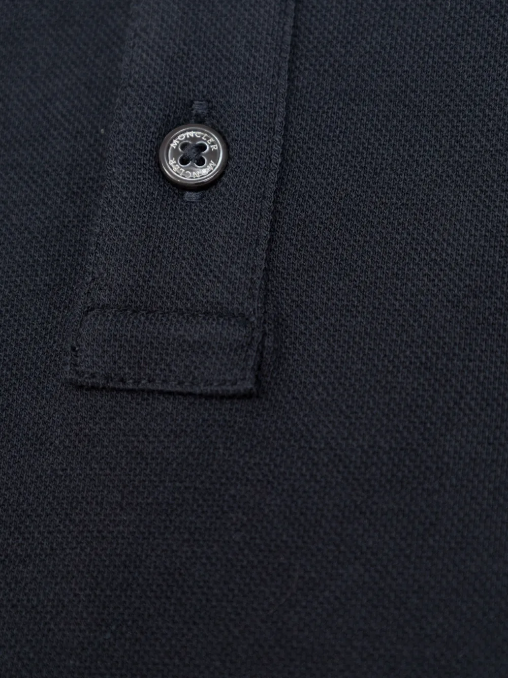 Moncler Enfant Romper met logopatch Blauw