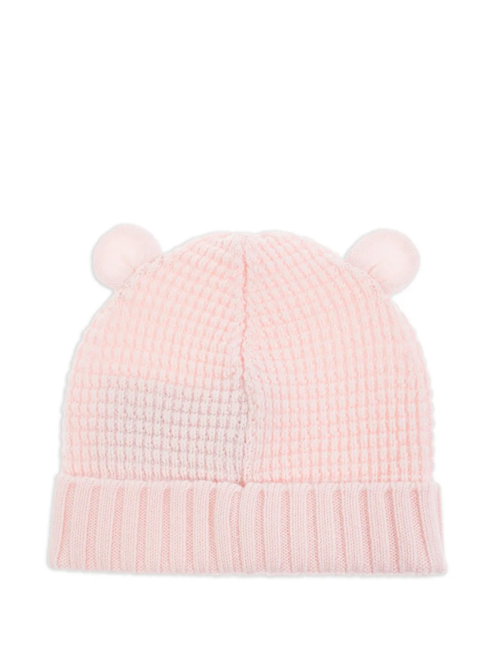 Moncler Enfant Wollen hoed met oorkleppen Roze