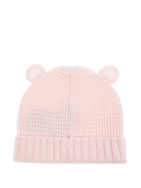 Moncler Enfant イヤーフラップ ハット | ピンク | FARFETCH JP