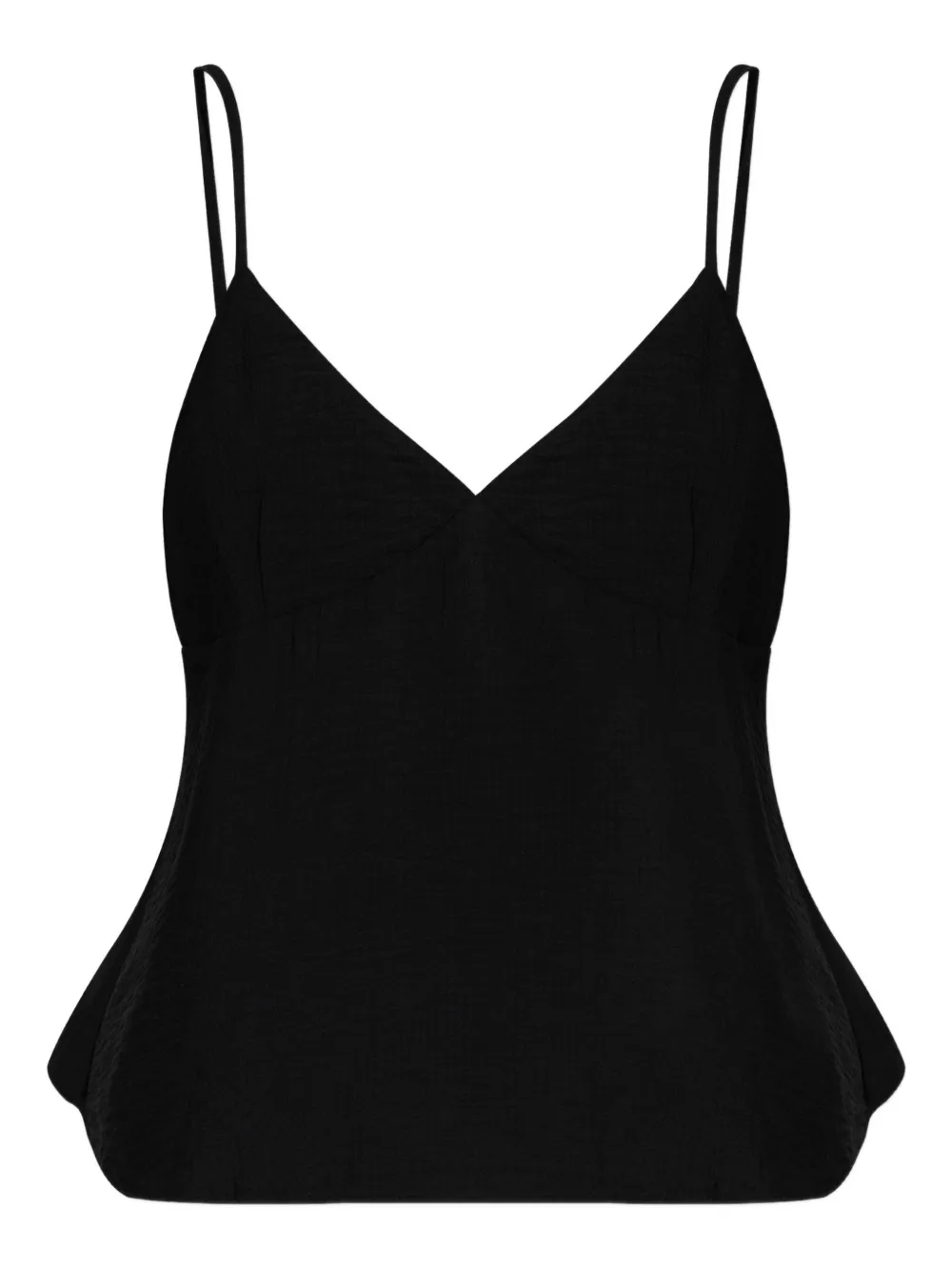 Gestuz GZcamila blouse met V-hals Zwart