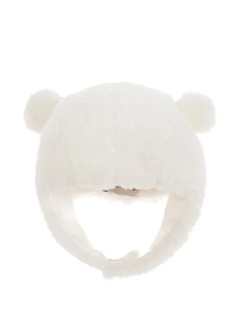 Moncler Enfant bear-ear hat
