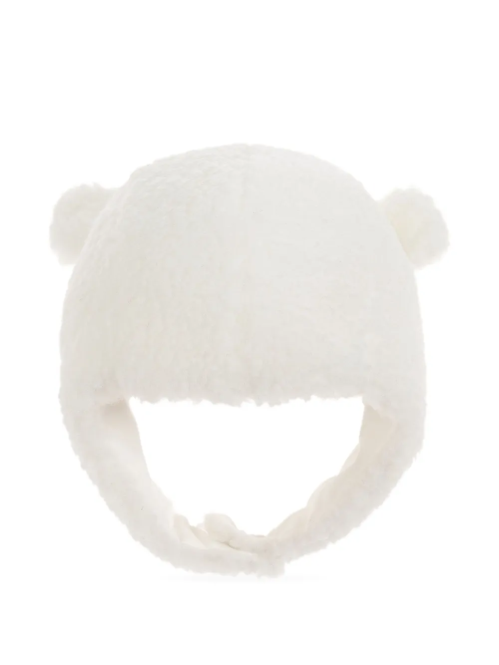 Moncler Enfant Hoed met beeroren Wit