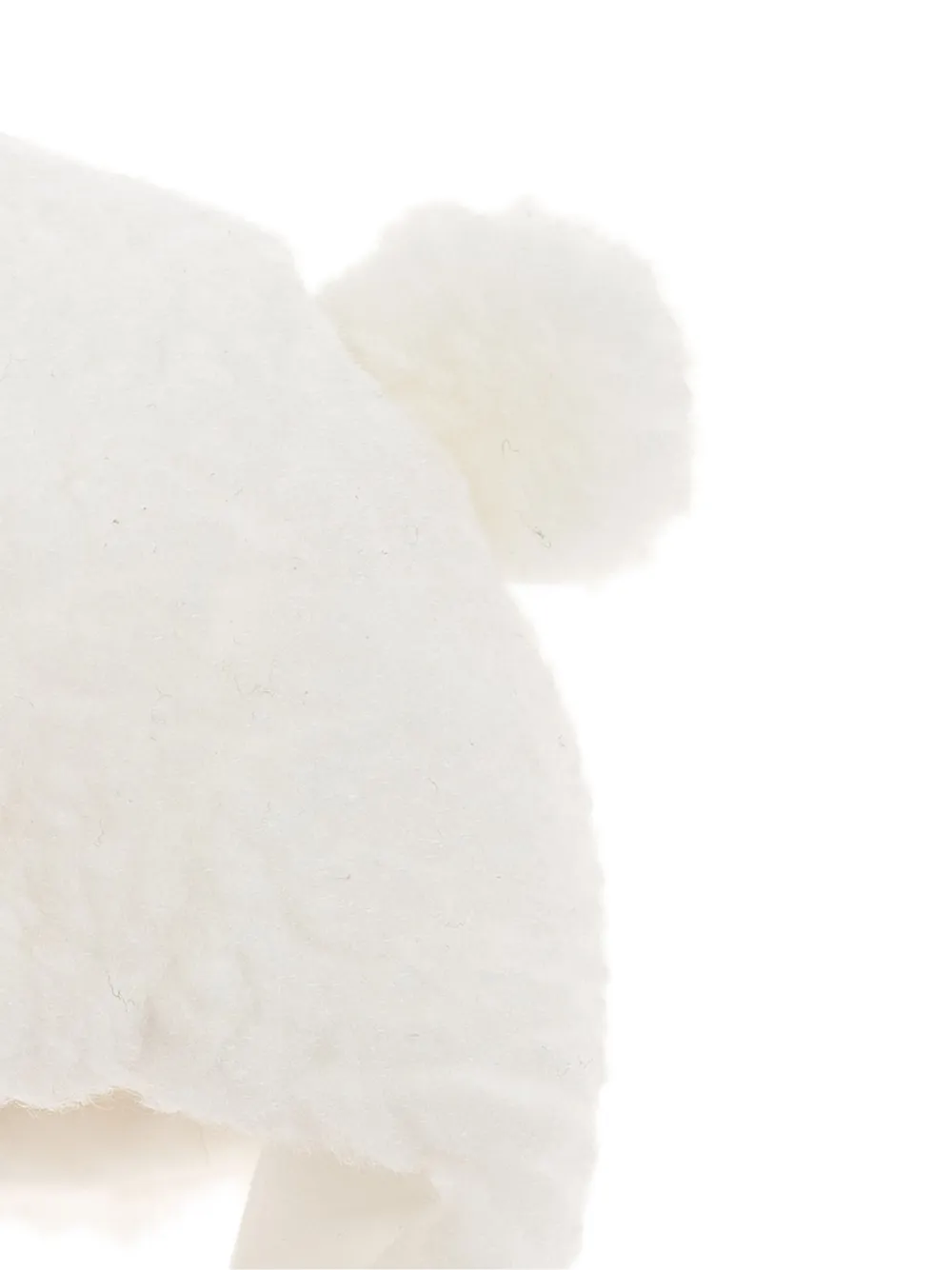Moncler Enfant Hoed met beeroren Wit