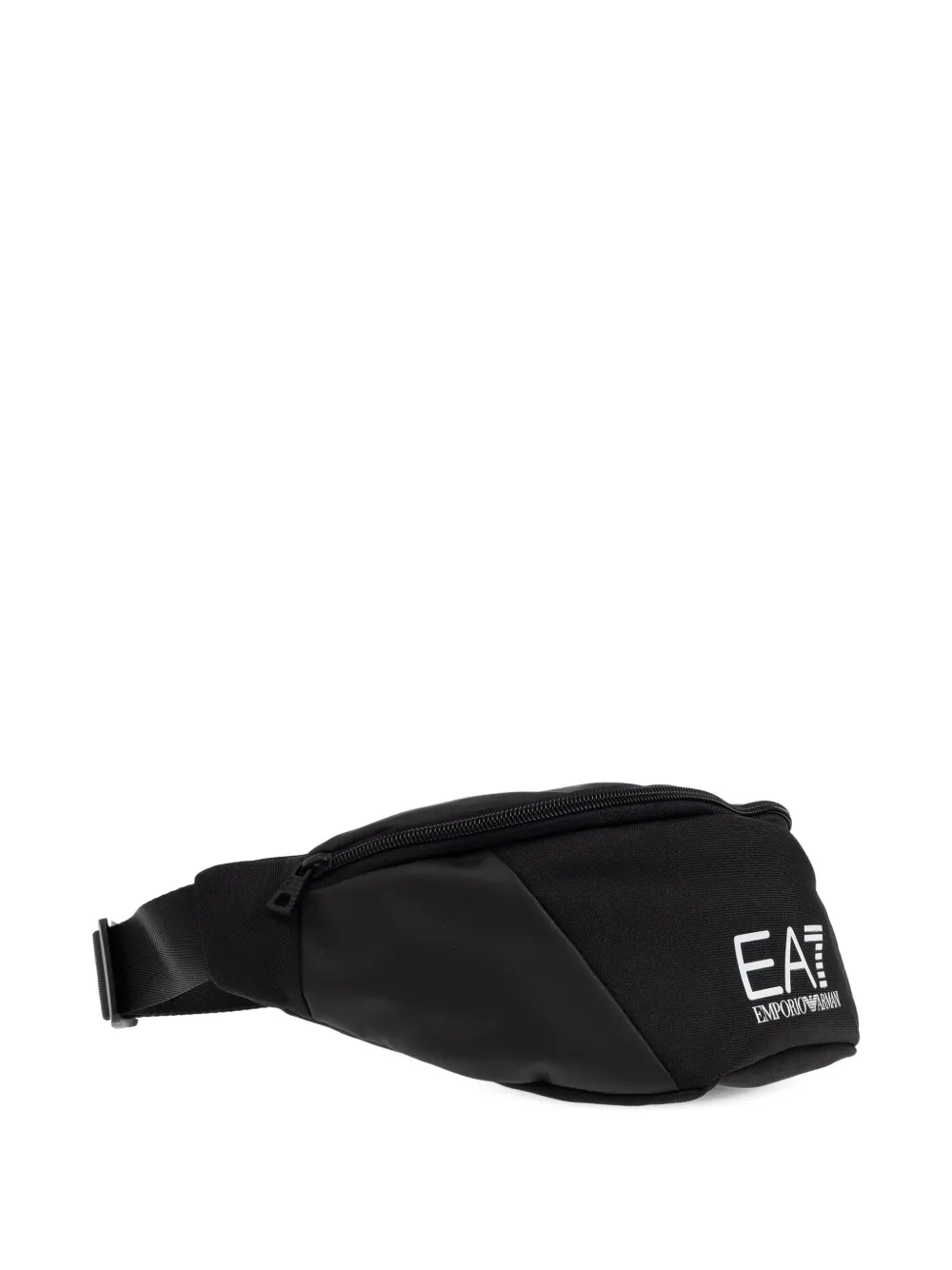 Ea7 Emporio Armani Heuptas met vlakken en logodetail Zwart
