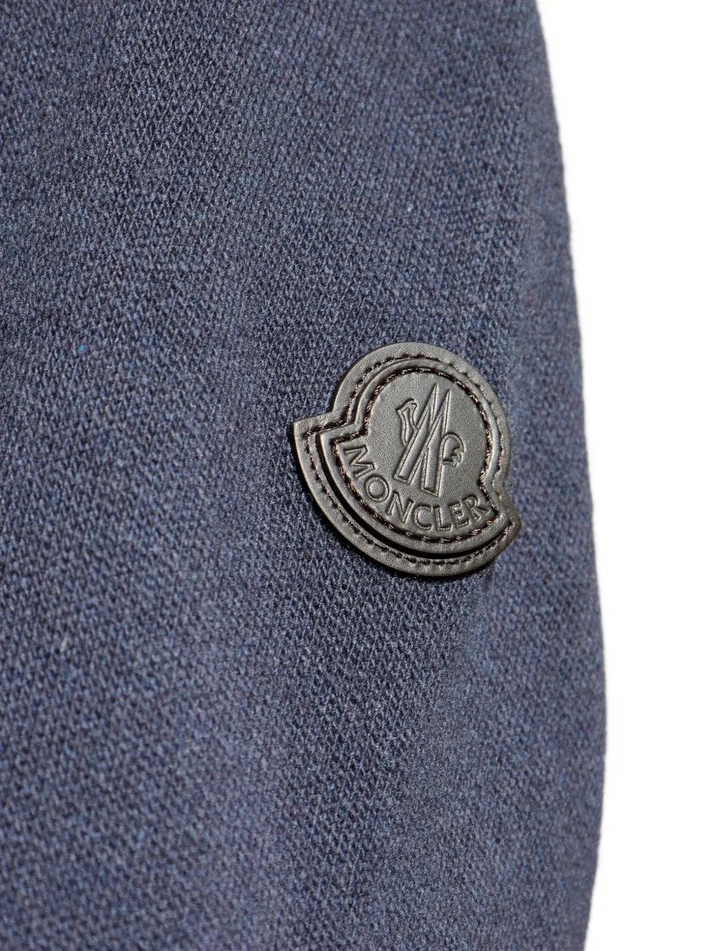 Moncler Gewatteerd vest met vlakken Blauw