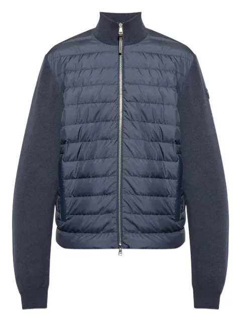 Moncler Cardigan mit gestepptem Einsatz