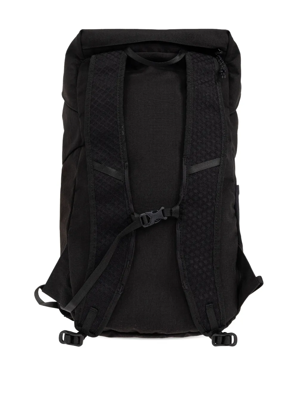 Ea7 Emporio Armani Rugzak met logodetail en gespomslag Zwart