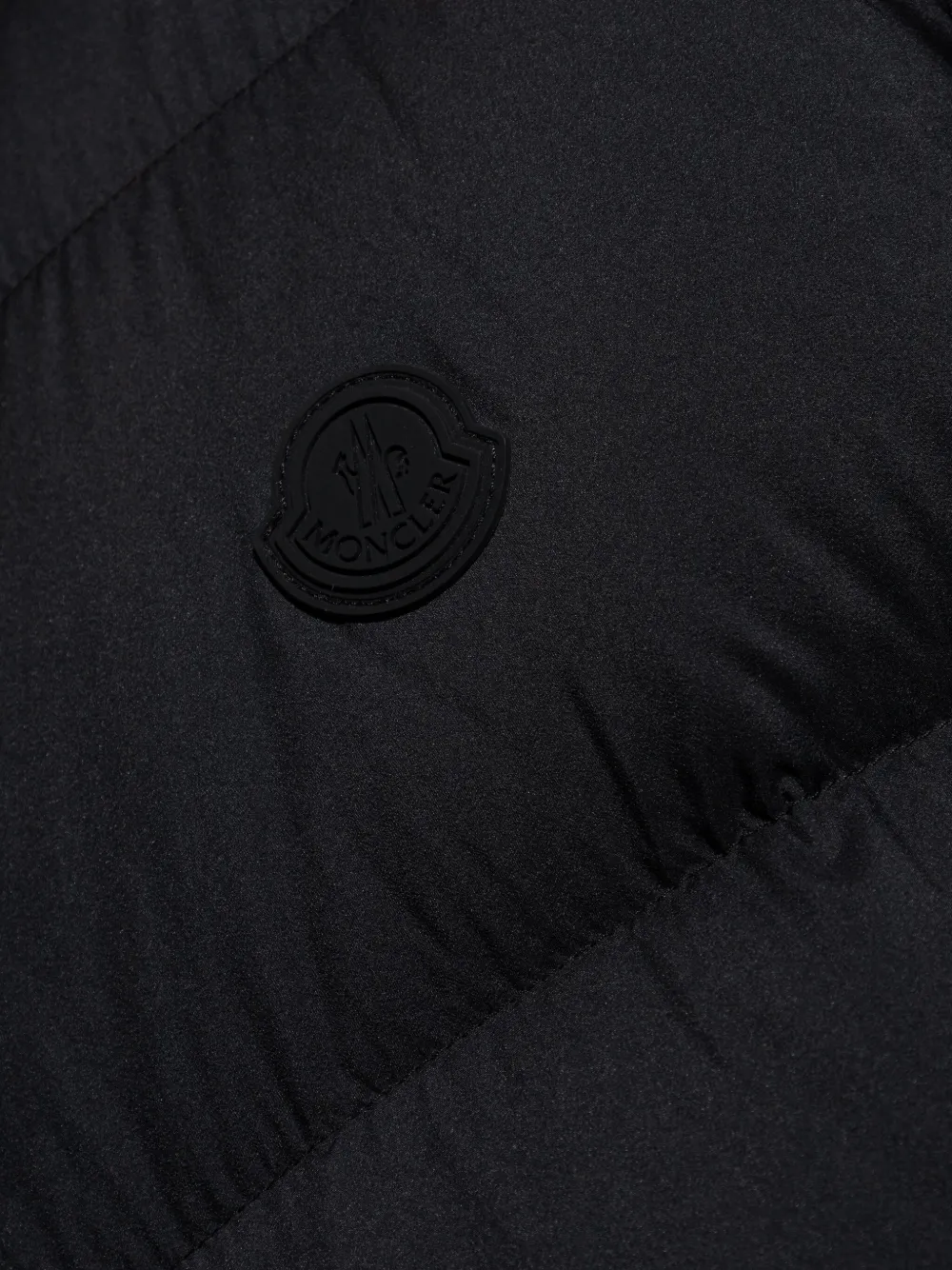 Moncler Bodywarmer met capuchon Zwart