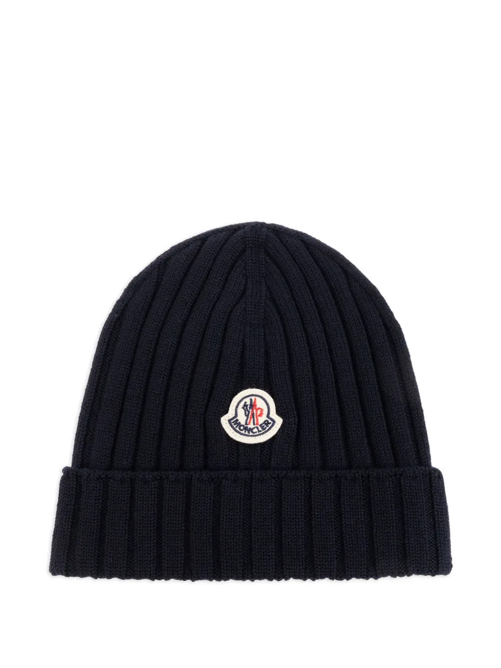 Moncler Enfant ribbed wool beanie 742