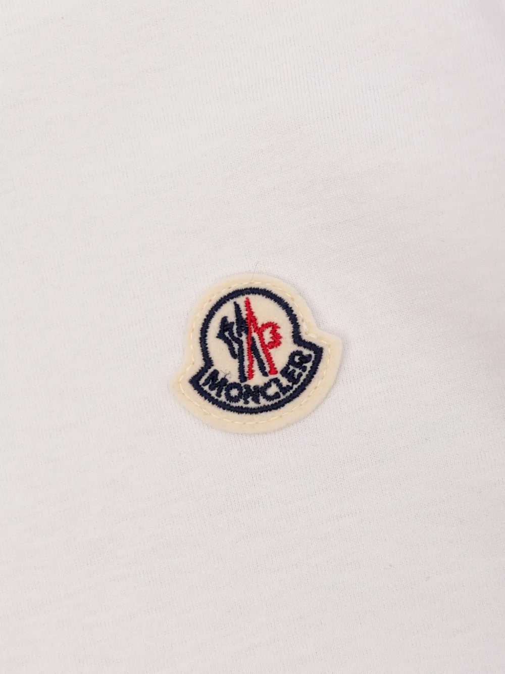 Moncler Enfant Drie T-shirts met logopatch Zwart