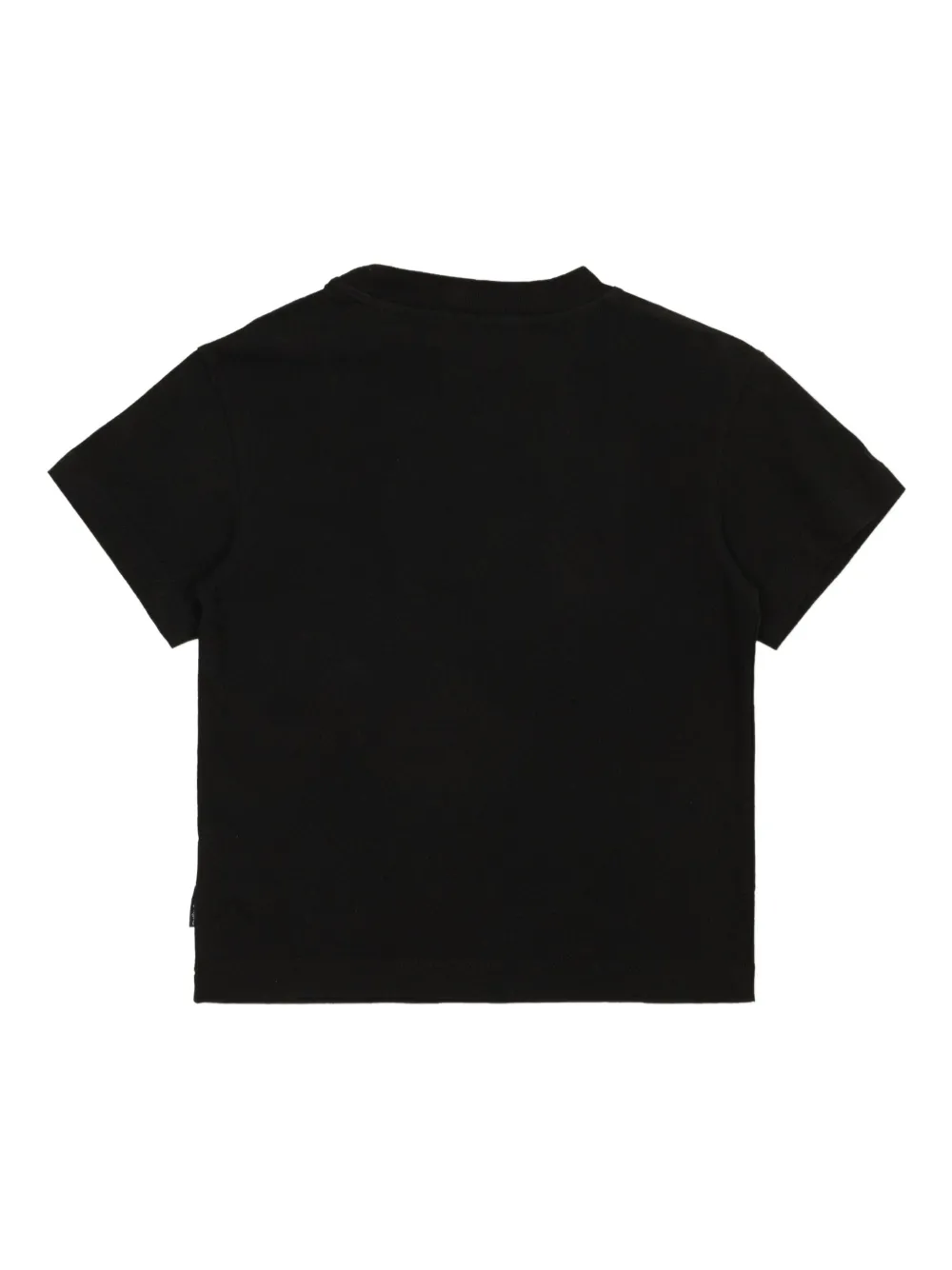 Palm Angels Kids T-shirt met logoprint Zwart