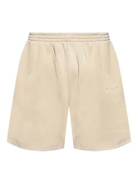 Balenciaga shorts con logo bordado