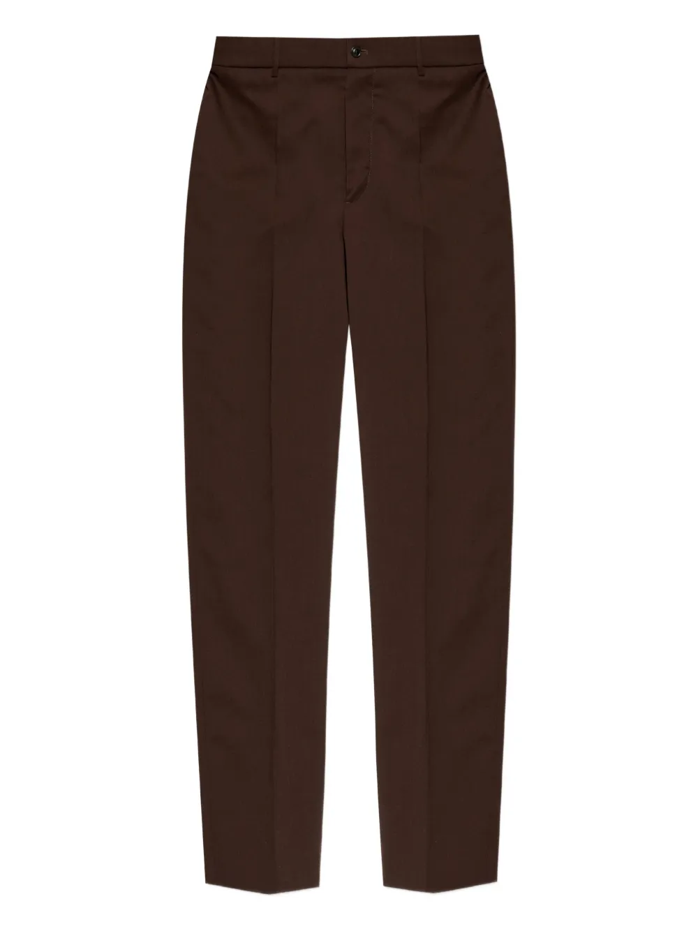 Moncler Broek met logopatch Bruin