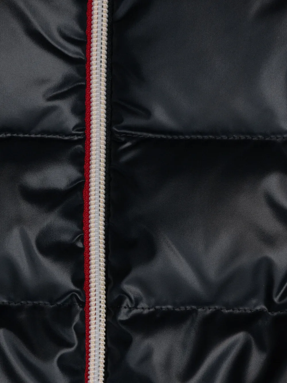 Moncler Enfant Gewatteerd vest met vlakken Blauw
