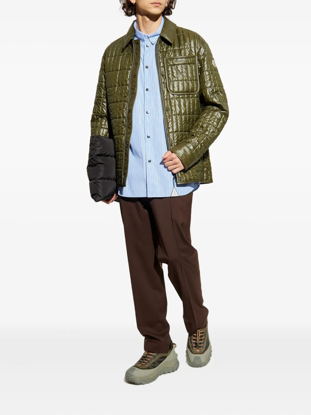Moncler Madiere bomberjack Groen