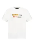Palm Angels breaking news graphic t-shirt - White