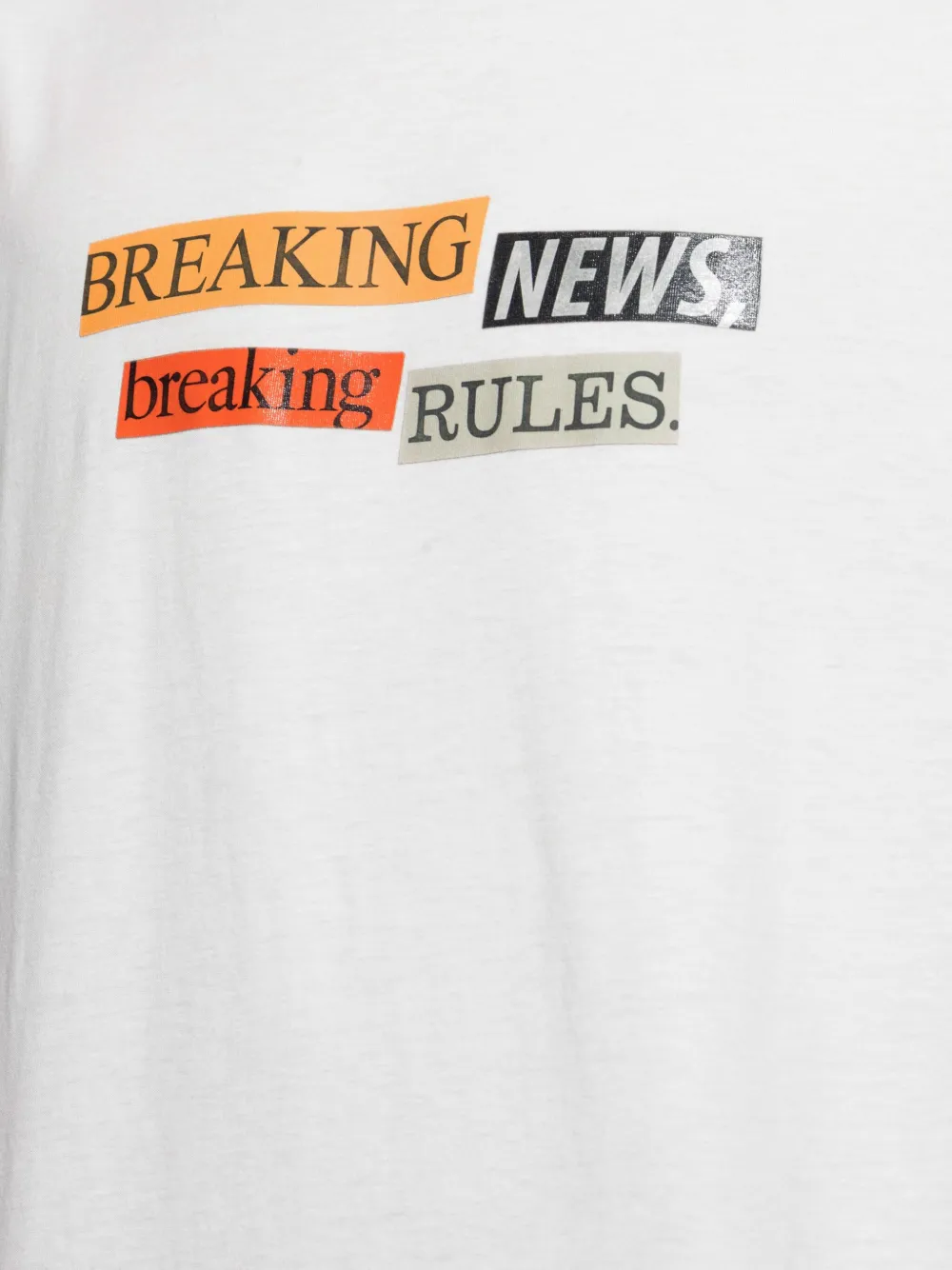 Palm Angels T-shirt met grafische print 0384 WHITE