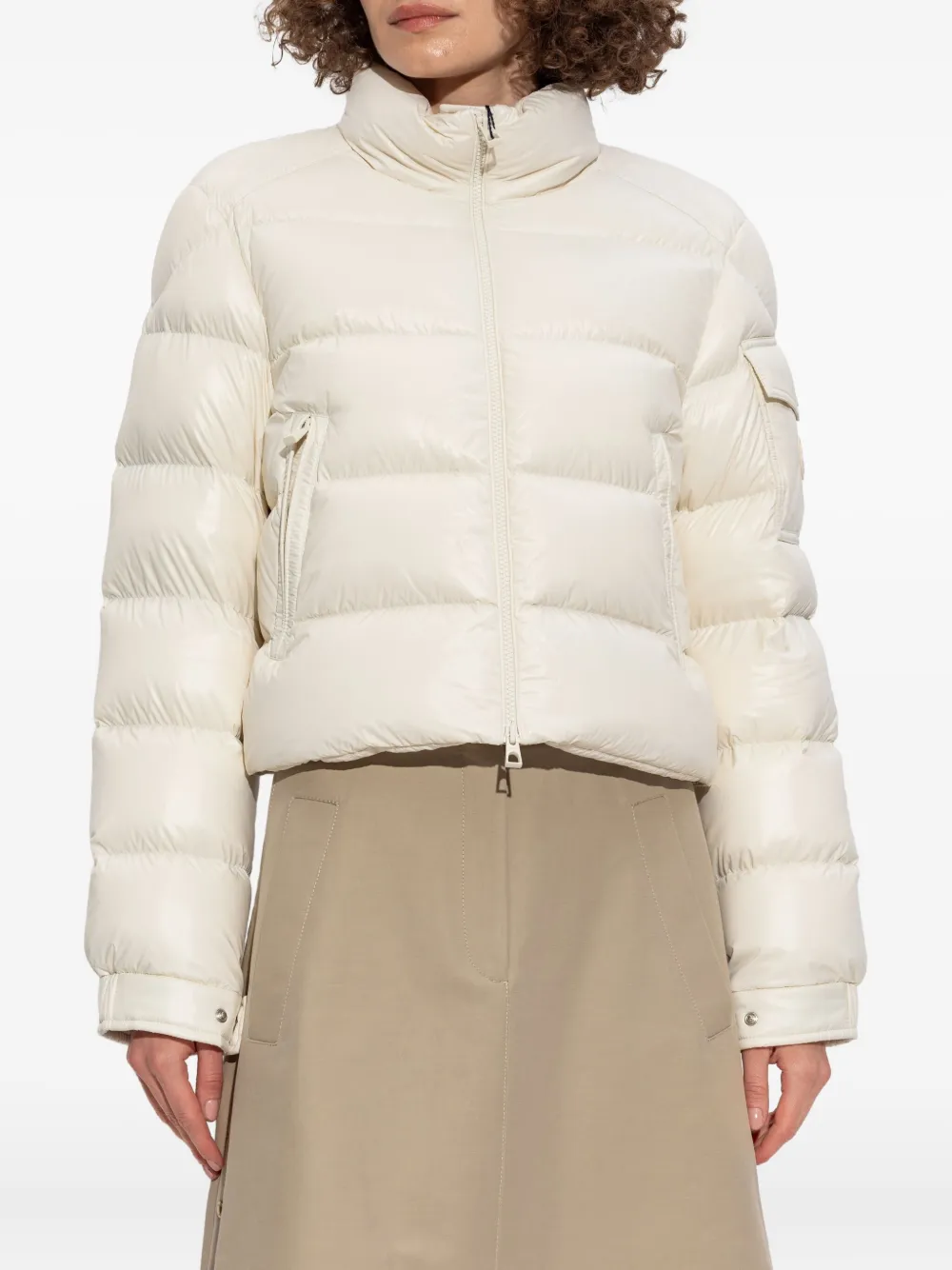 Moncler Petra donsjack Beige