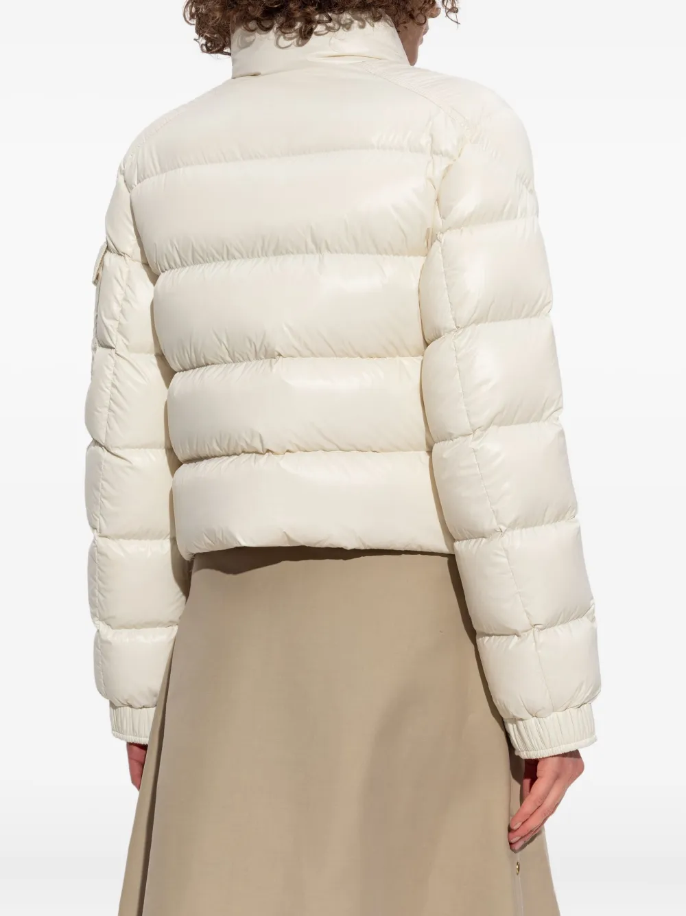 Moncler Petra donsjack Beige