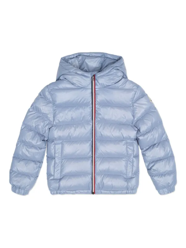Moncler Enfant New Aubert ダウンジャケット | ブルー | FARFETCH JP