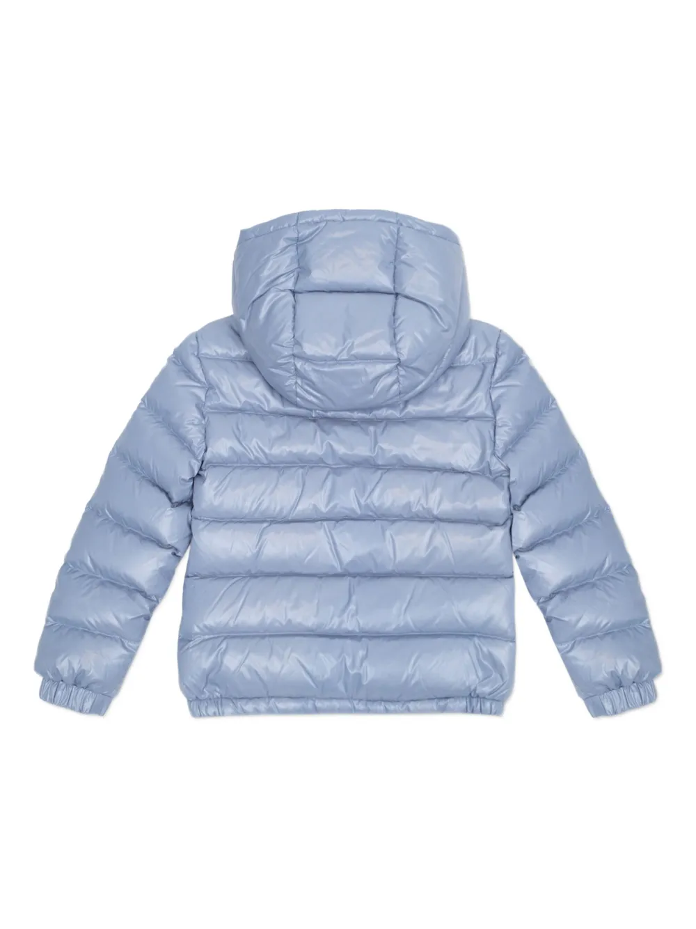 Moncler Enfant Donsjack met capuchon Blauw