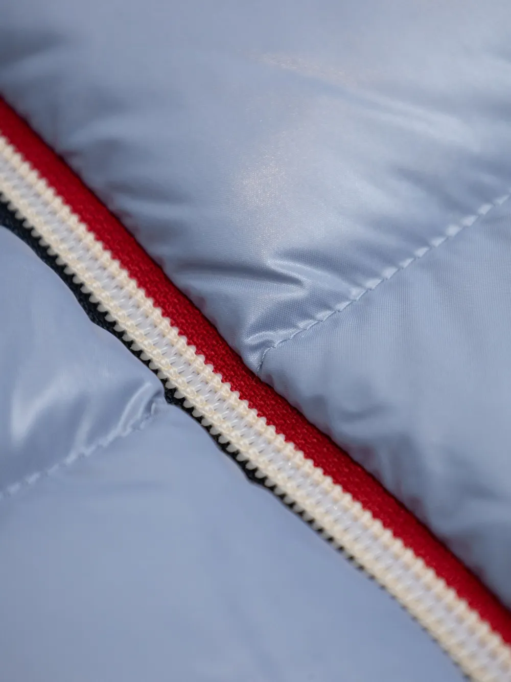 Moncler Enfant Donsjack met capuchon Blauw