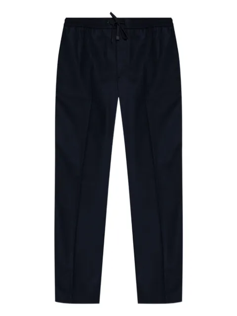 Moncler logo-patch drawstring track pants