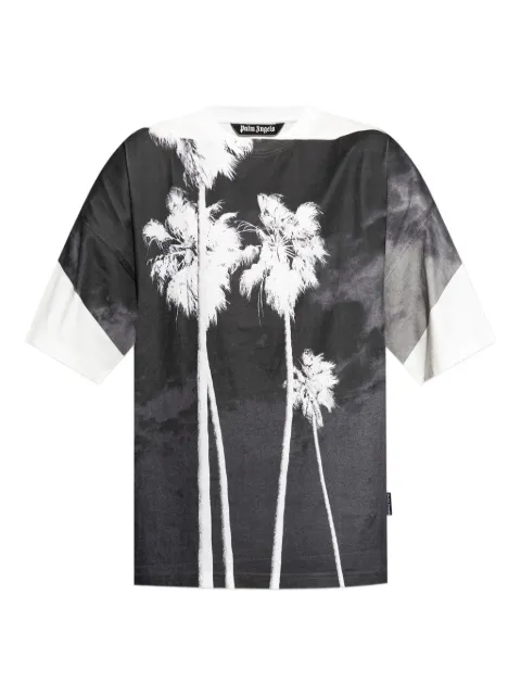 Palm Angels palm-tree print T-shirt