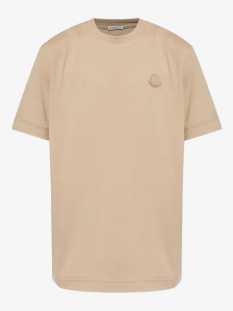 Moncler logo-patch cotton t-shirt