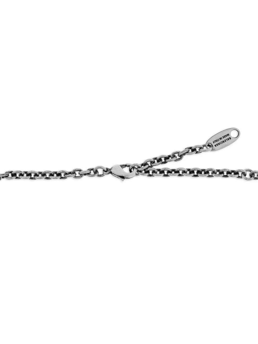 ネックレス・チョーカー BALENCIAGA VIP Silver Necklace Balenciaga VIP Brass Necklace | Grey | FARFETCH