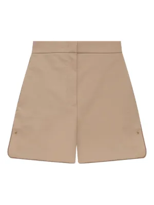 Max Mara Orbita ハイウエスト テーラードショーツ | ホワイト
