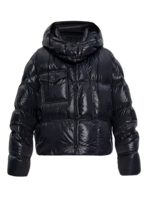 MM6 Maison Margiela numbers-motif Padded Jacket | Black | FARFETCH UK