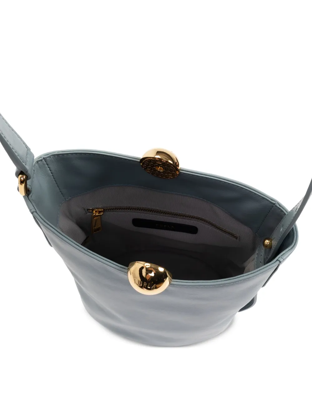 Furla mini Soft Sfera shoulder bag Blauw