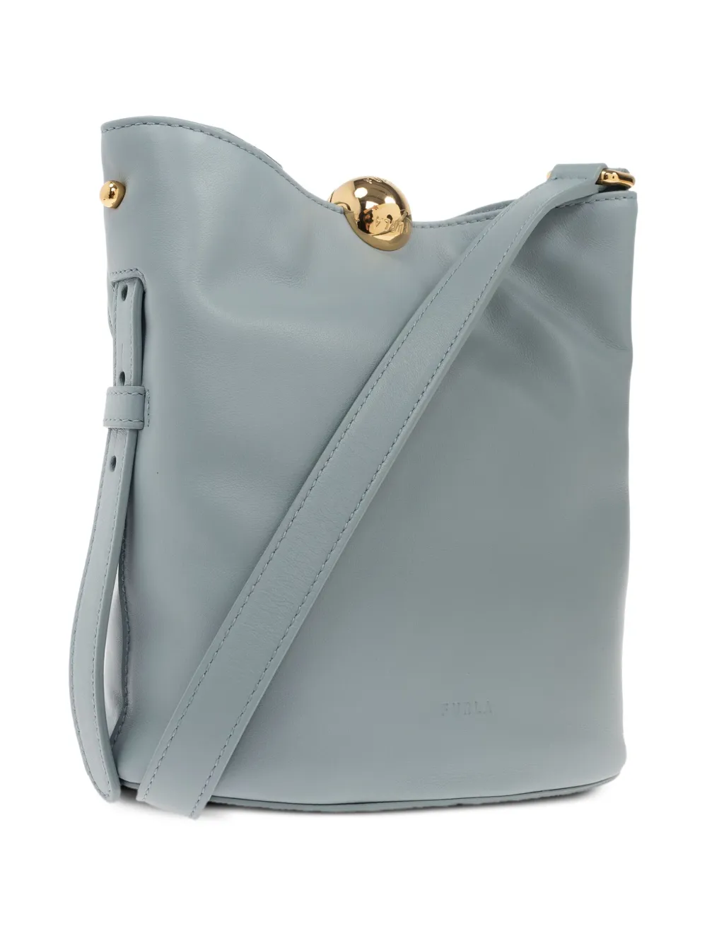 Furla mini Soft Sfera shoulder bag Blauw