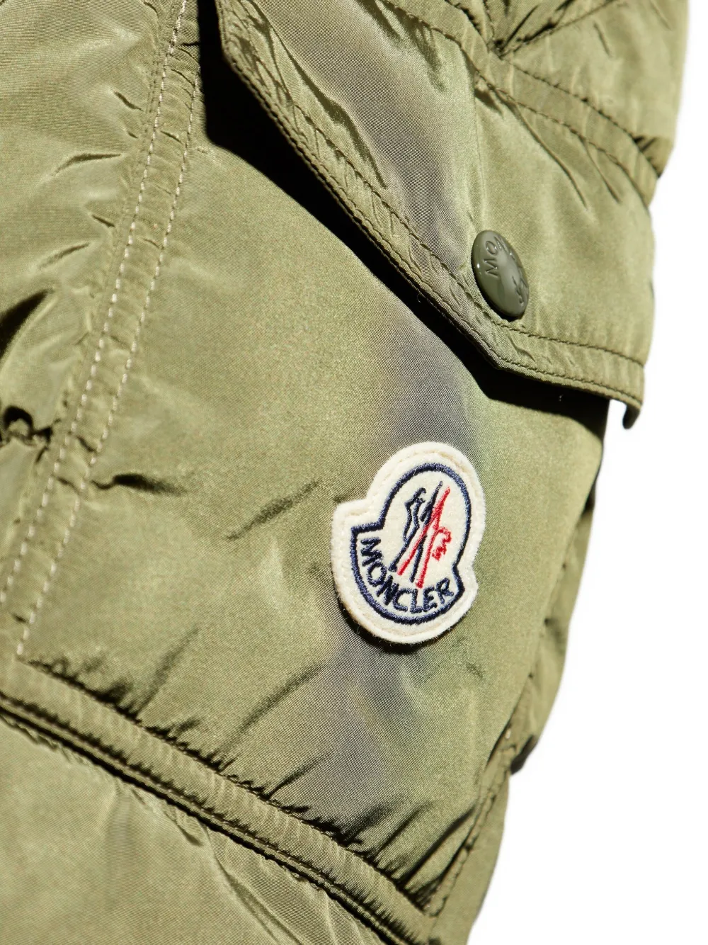 Moncler Maya donsjack Groen